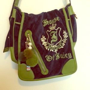 Juicy cross body book bag